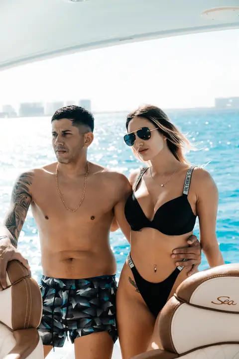 Pedido de casamento em iate privativo em Cancún