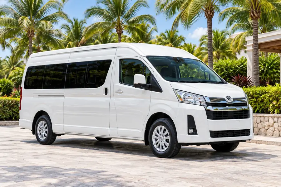 Van para transfer em Cancún